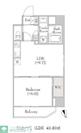 ルミークアン北上野の物件間取画像